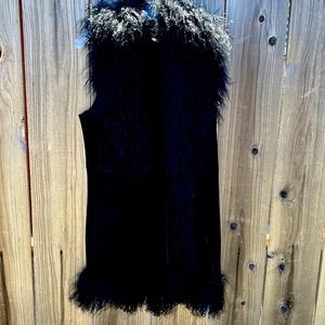 Ralph Lauren shearling lamb vest